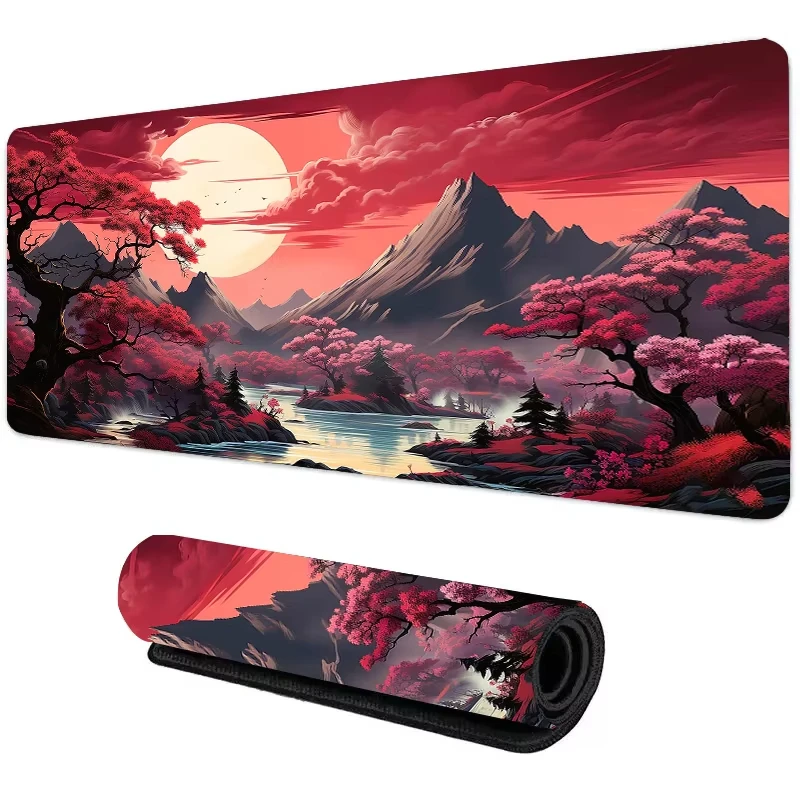 Gaming Keyboard Mouse - Силиконовый игровой коврик для мыши Sunset