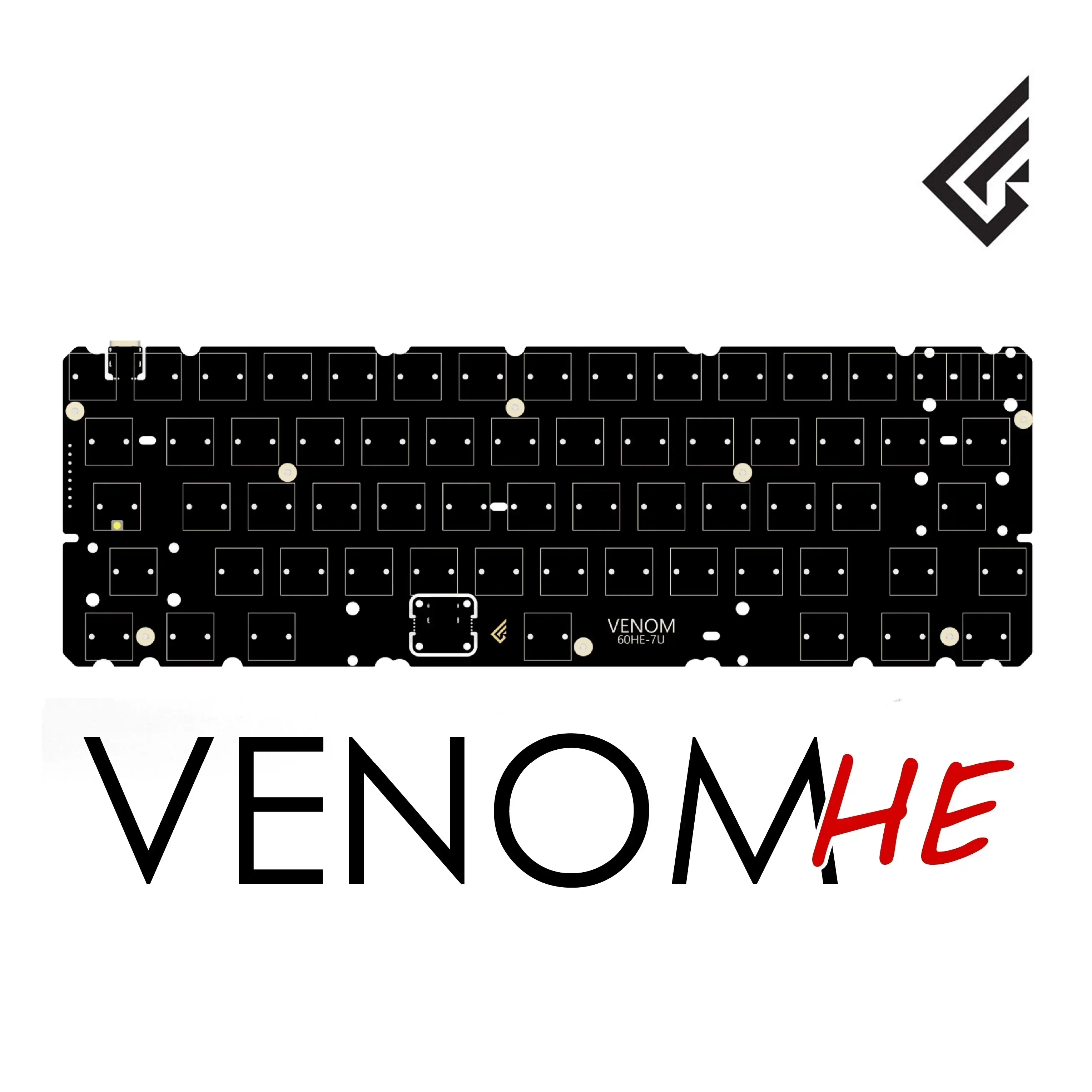 Hot Swap Pcb - Geonworks Venom60 HE, Venom65 HE, Venom