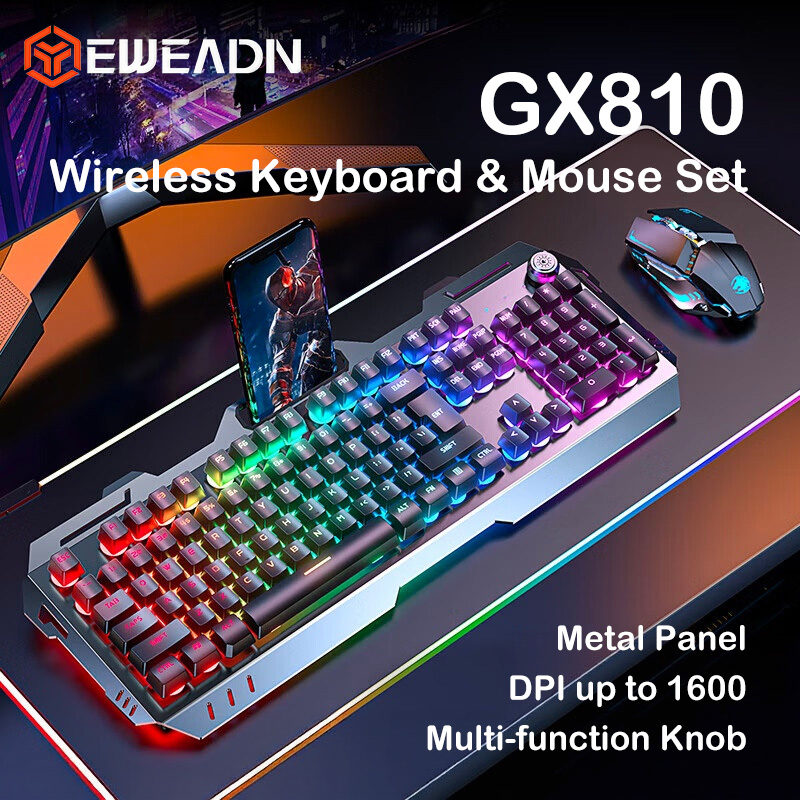 Gaming Keyboard Mouse And Headset Combo - Беспроводной комплект клавиатуры и мыши EWEADN