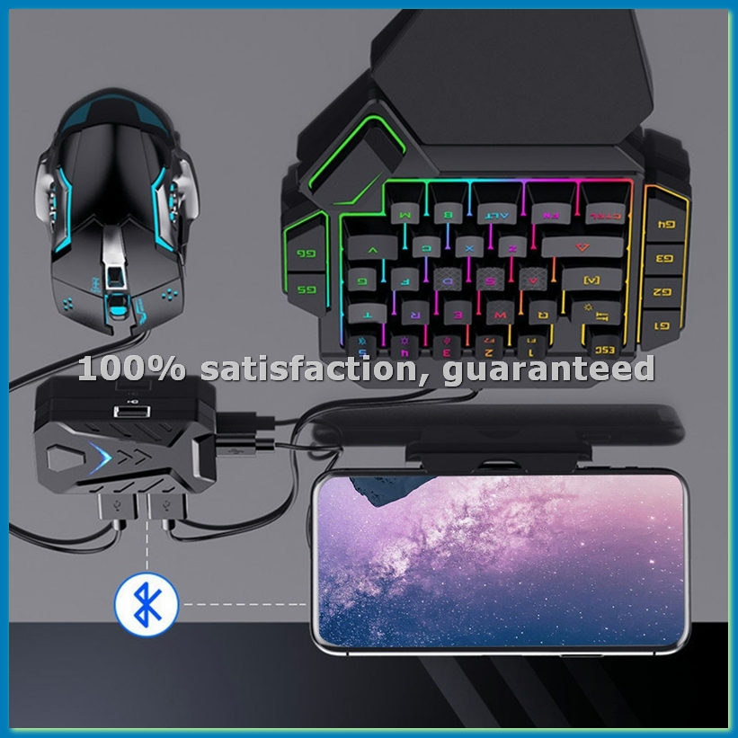 Портативный мобильный игровой  – обзор и цена Gaming Keyboard And Mouse Converter For Mobile