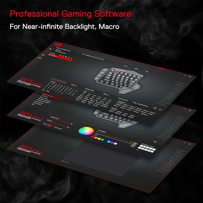 Новая беспроводная механическа – обзор и цена Gaming Keyboard 1 Hand