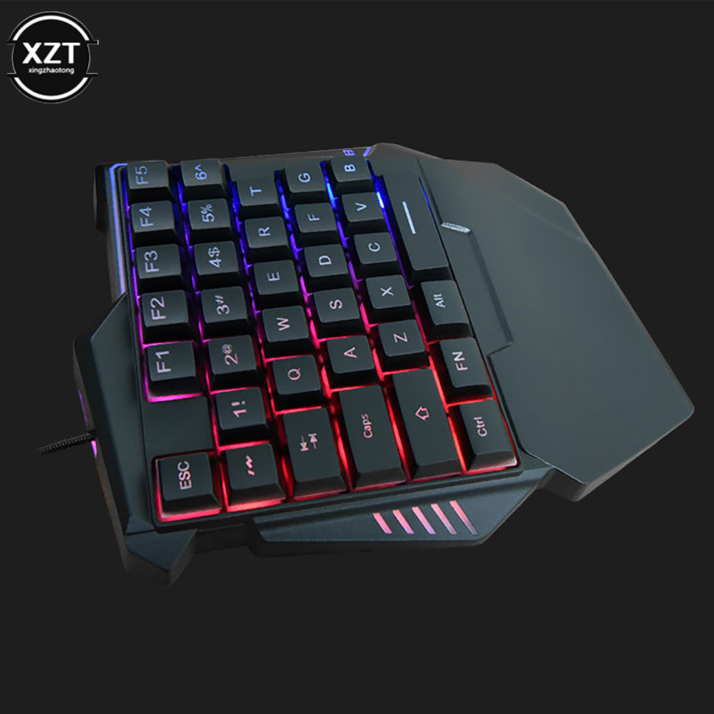 USB-клавиатура для одной руки, – обзор и цена Gaming Keyboard 1 Hand