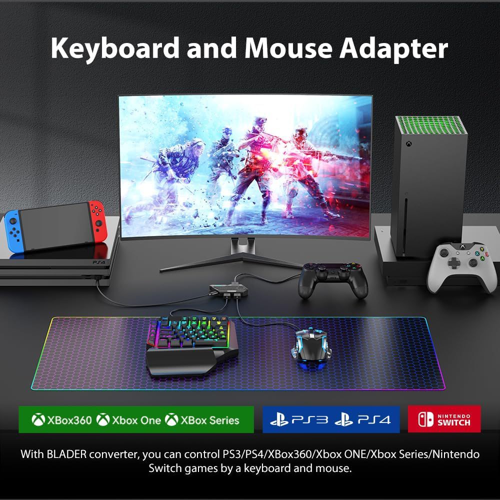 Конвертер мобильных игр Mobila – обзор и цена Gaming Keyboard And Mouse For Xbox
