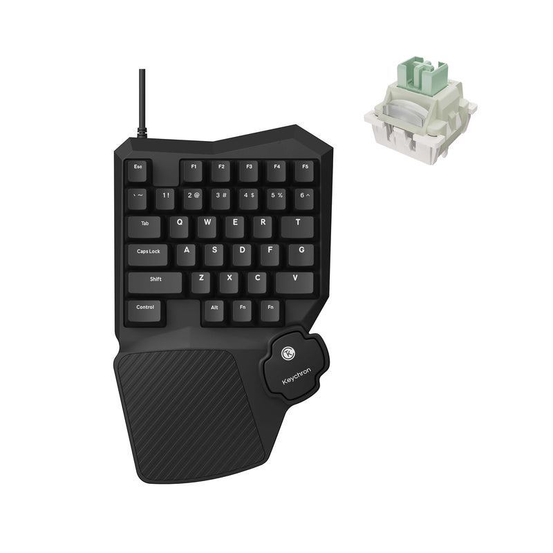 Игровая клавиатура Keychron C0 – обзор и цена Gaming Keyboard 1 Hand