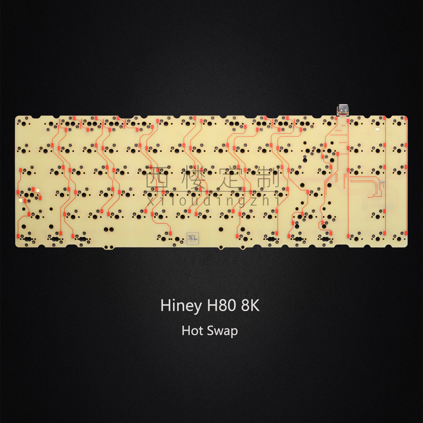 8K плата Hotswap PCB Hiney H80 – обзор и цена Hot Swap Pcb