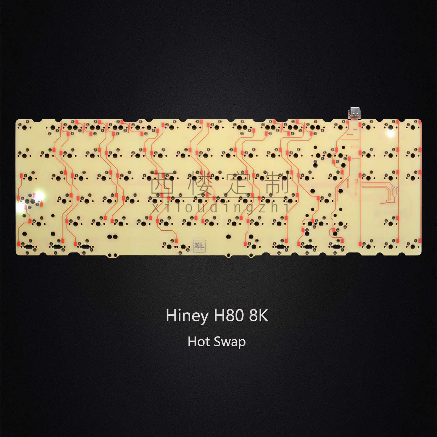 8K плата Hotswap PCB Hiney H80 – обзор и цена Hot Swap Pcb