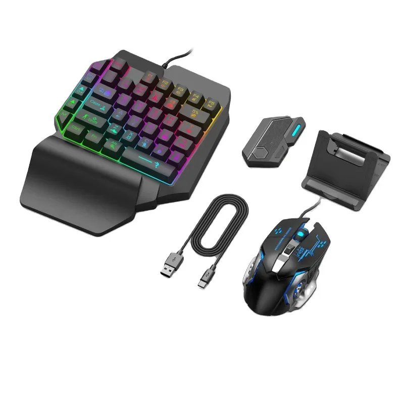 Игровой набор клавиатура и мыш – обзор и цена Gaming Keyboard 1 Hand