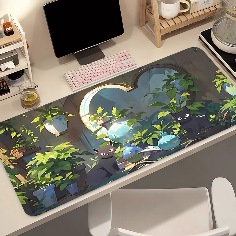 Kawaii Black Cat Силиконовый м – обзор и цена Gaming Keyboard Mouse